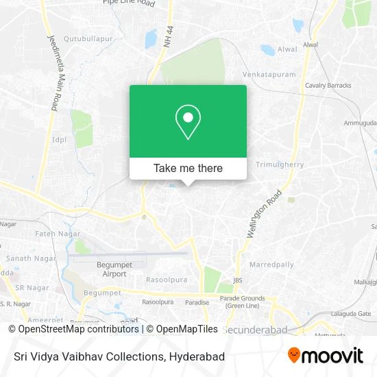 Sri Vidya Vaibhav Collections map