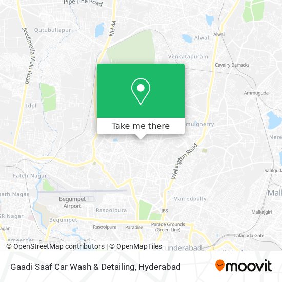 Gaadi Saaf Car Wash & Detailing map