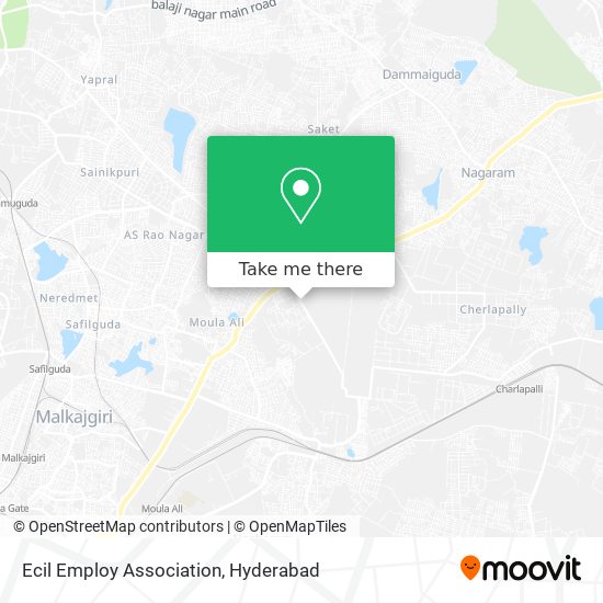 Ecil Employ Association map