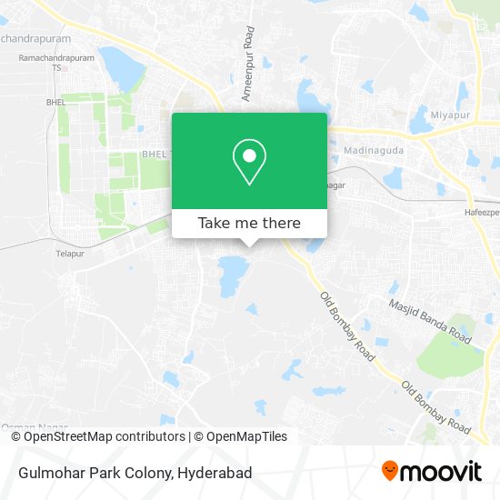 Gulmohar Park Colony map