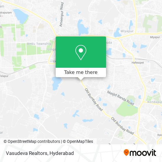 Vasudeva Realtors map