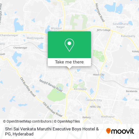 Shri Sai Venkata Maruthi Executive Boys Hostel & PG map