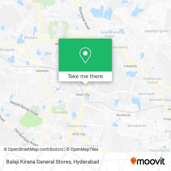 Balaji Kirana General Stores map