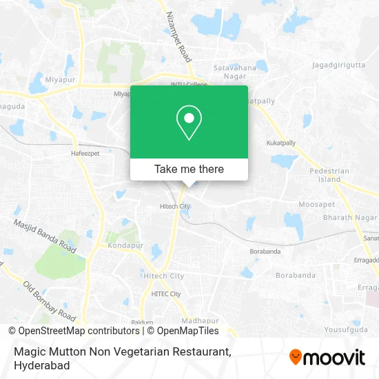 Magic Mutton Non Vegetarian Restaurant map