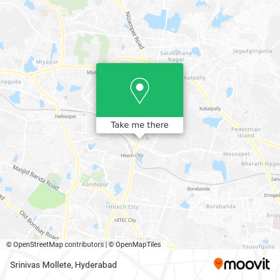 Srinivas Mollete map