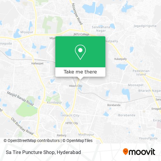 Sa Tire Puncture Shop map