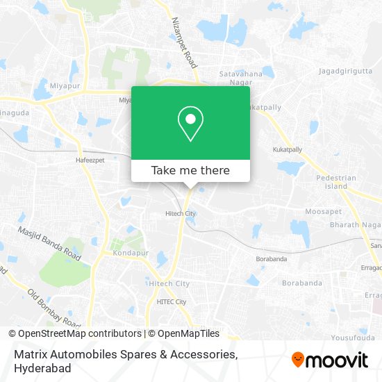 Matrix Automobiles Spares & Accessories map