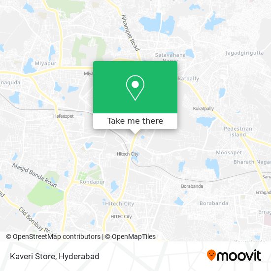 Kaveri Store map