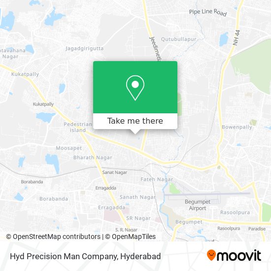 Hyd Precision Man Company map