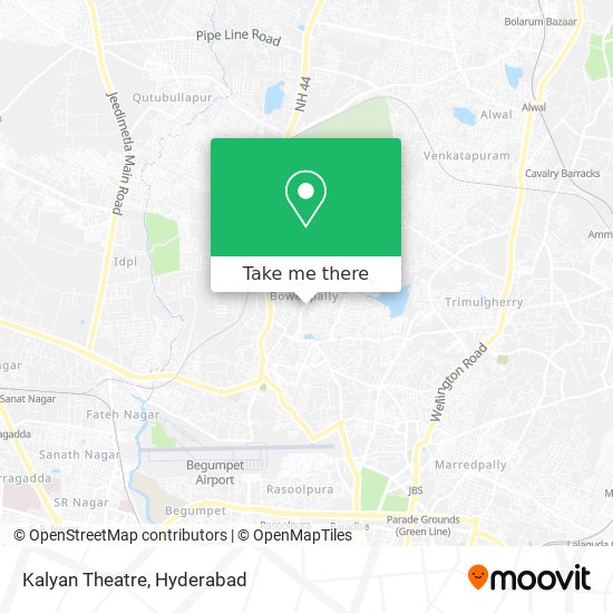 Kalyan Theatre map