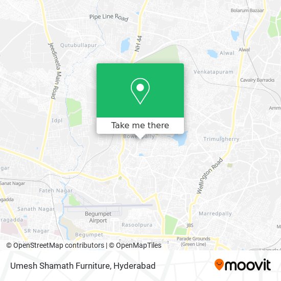 Umesh Shamath Furniture map