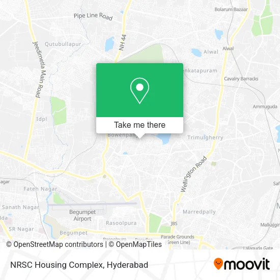 NRSC Housing Complex map