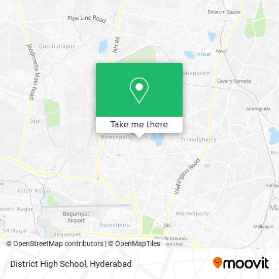 District High School map