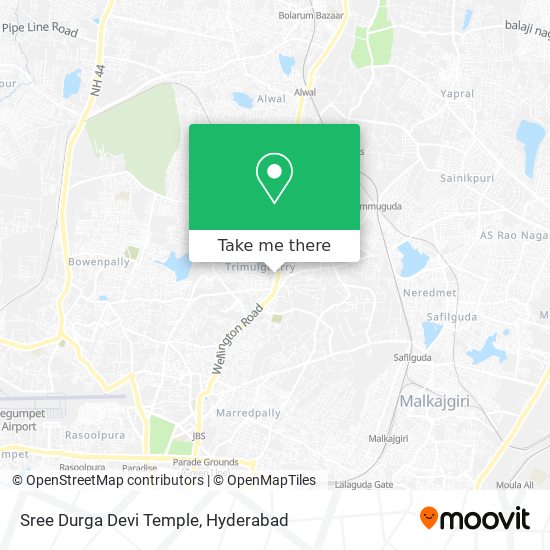 Sree Durga Devi Temple map
