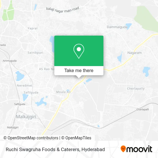 Ruchi Swagruha Foods & Caterers map