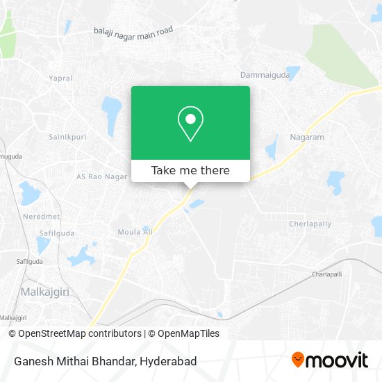 Ganesh Mithai Bhandar map