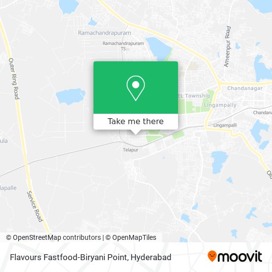 Flavours Fastfood-Biryani Point map