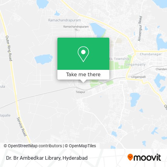 Dr. Br Ambedkar Library map