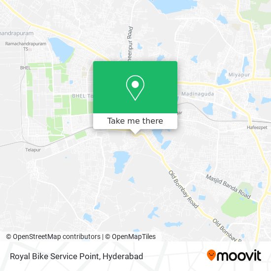 Royal Bike Service Point map