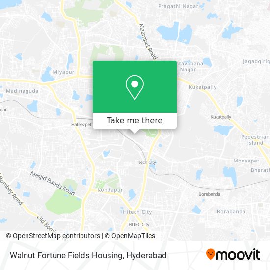 Walnut Fortune Fields Housing map