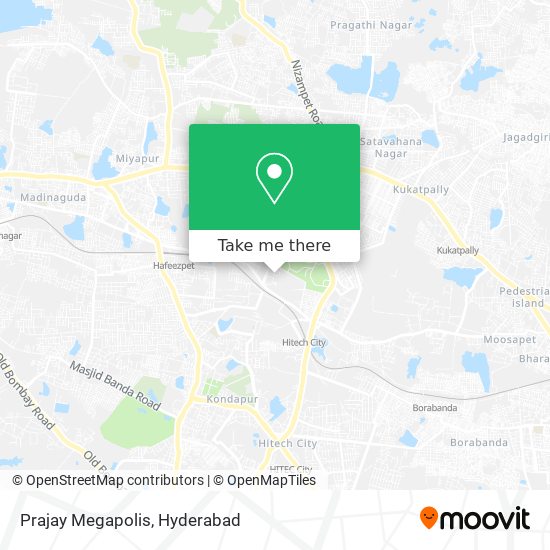 Prajay Megapolis map