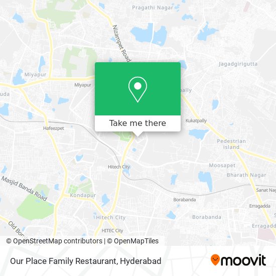 Our Place Family Restaurant map