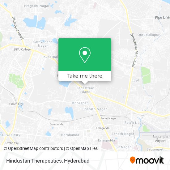 Hindustan Therapeutics map