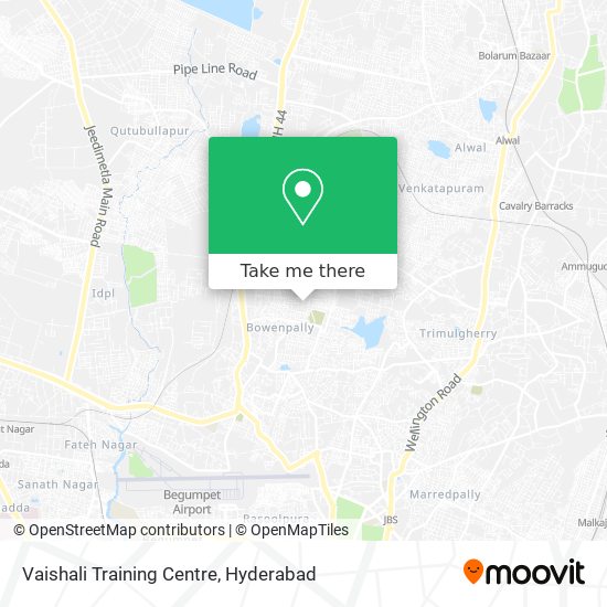 Vaishali Training Centre map