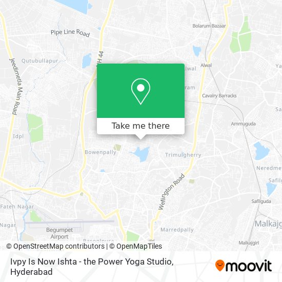Ivpy Is Now Ishta - the Power Yoga Studio map