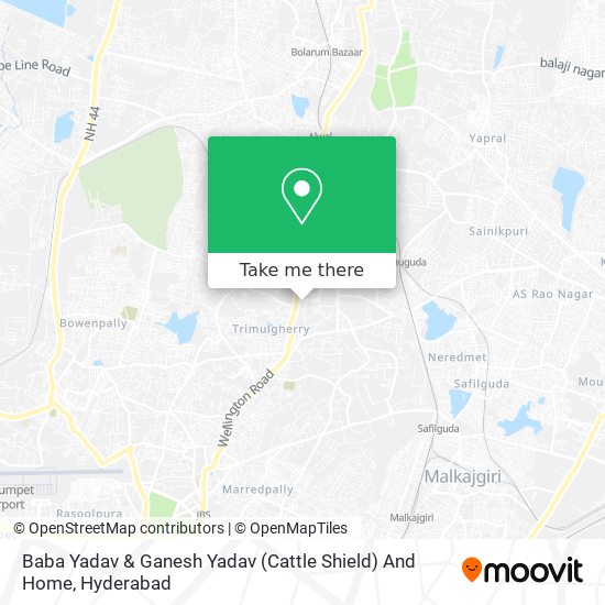 Baba Yadav & Ganesh Yadav (Cattle Shield) And Home map