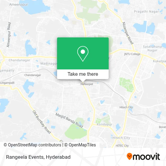 Rangeela Events map