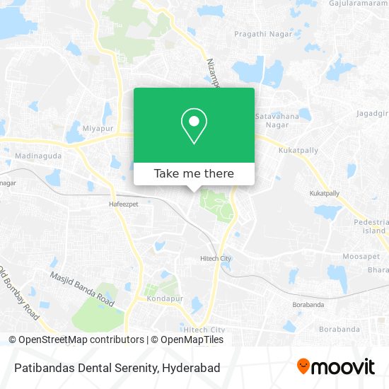 Patibandas Dental Serenity map