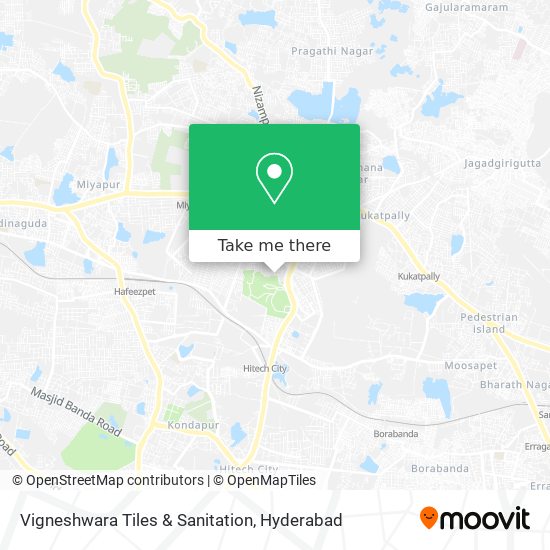 Vigneshwara Tiles & Sanitation map
