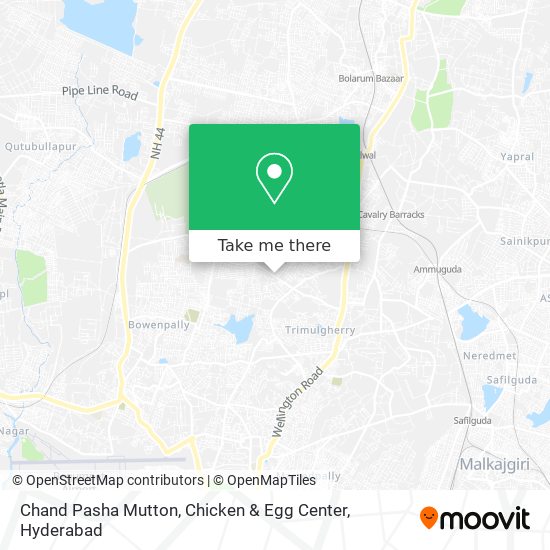 Chand Pasha Mutton, Chicken & Egg Center map