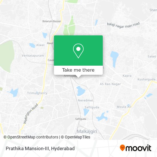 Prathika Mansion-III map