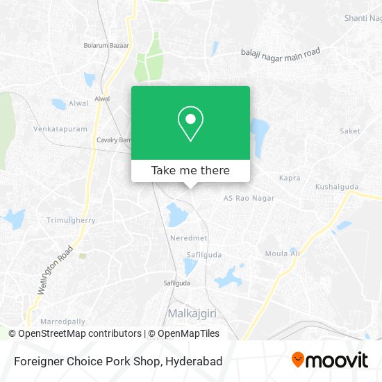 Foreigner Choice Pork Shop map