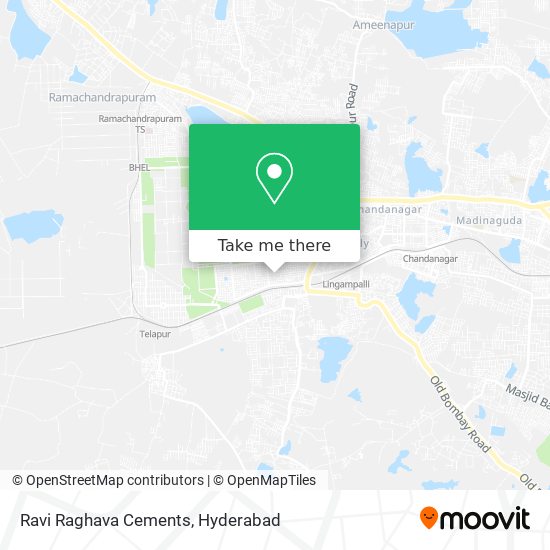 Ravi Raghava Cements map
