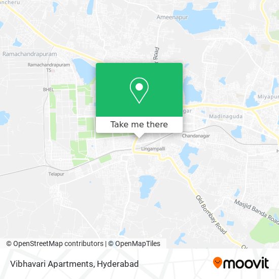 Vibhavari Apartments map