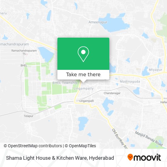 Shama Light House & Kitchen Ware map