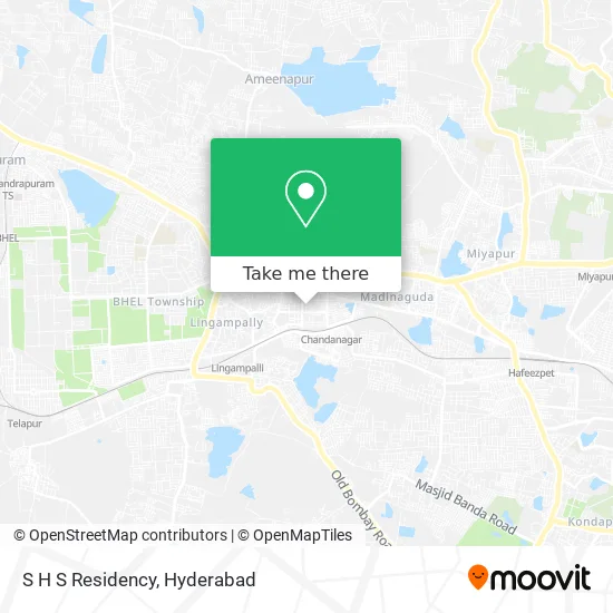 S H S Residency map