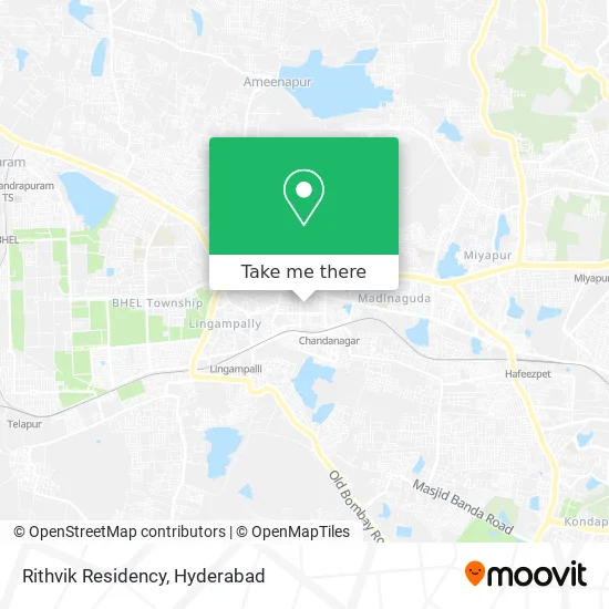 Rithvik Residency map