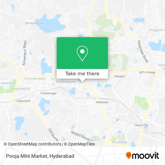 Pooja Mini Market map