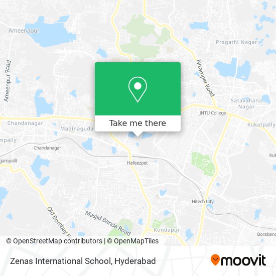 Zenas International School map