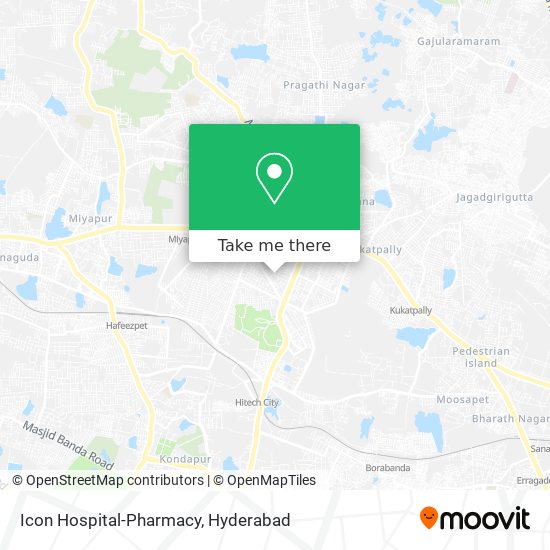 Icon Hospital-Pharmacy map