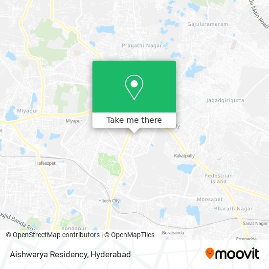 Aishwarya Residency map
