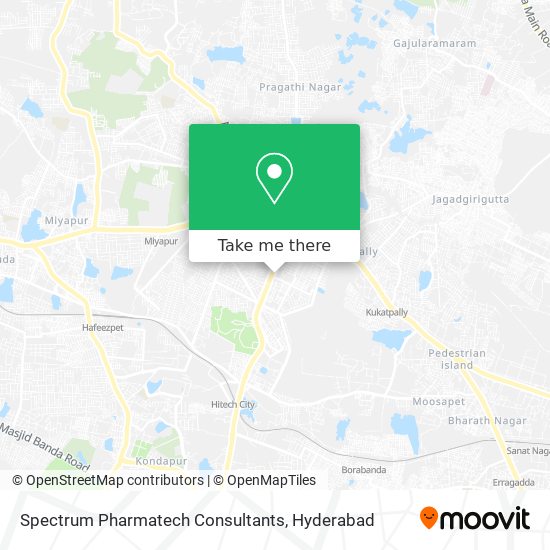 Spectrum Pharmatech Consultants map