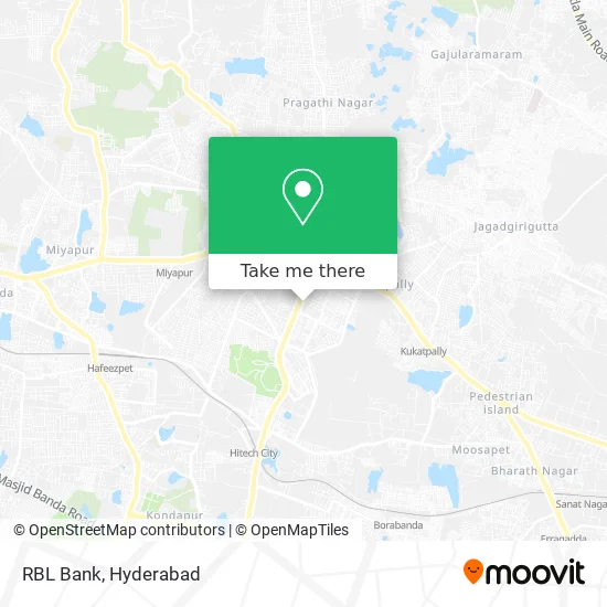 RBL Bank map