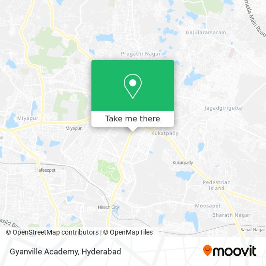 Gyanville Academy map