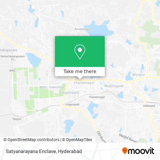 Satyanarayana Enclave map