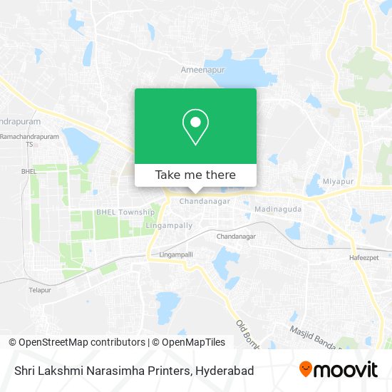 Shri Lakshmi Narasimha Printers map